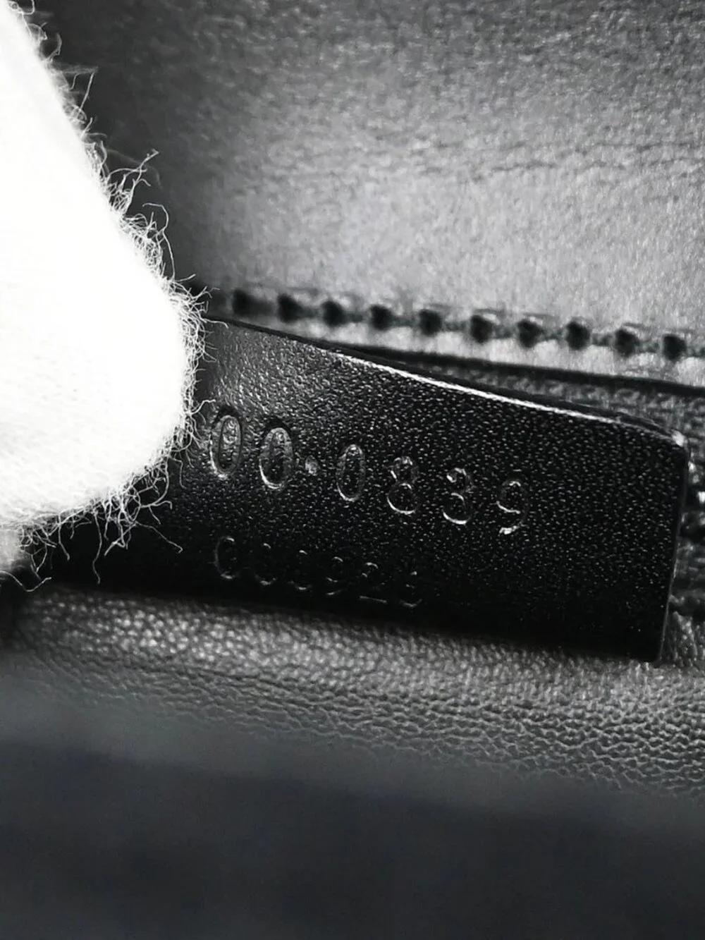 Gucci Black Felt 2way